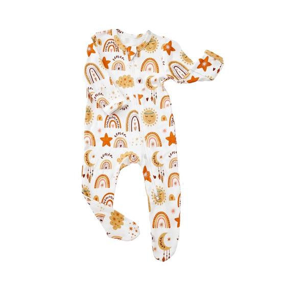 Long Sleeve Sunshine Bamboo Bodysuit Hippo Boutique