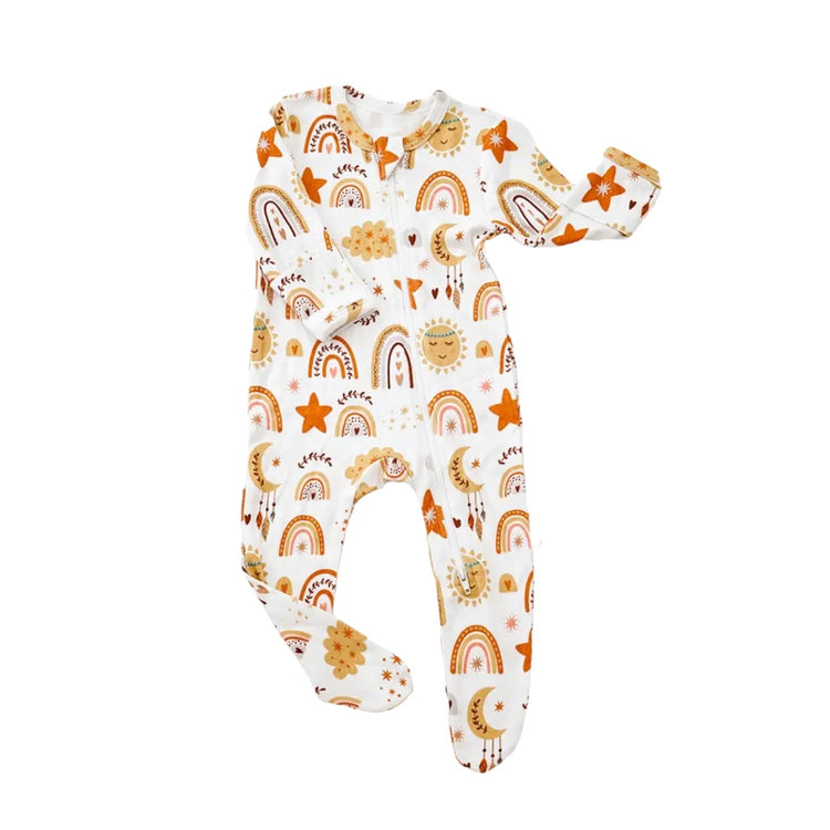 Long Sleeve Sunshine Bamboo Bodysuit Hippo Boutique