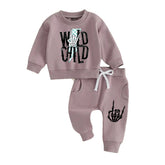 Wild Child Sweatshirt & Pants Set Hippo Boutique