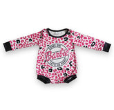 Barbie Leopard Bubble Rompers Hippo Boutique