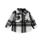 Button Up Plaid Jacket Hippo Boutique