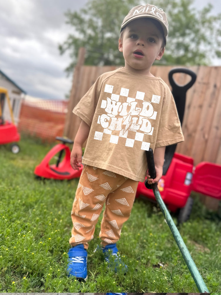 Wild Child Retro Baby Oversized Graphic T-Shirts Hippo Boutique
