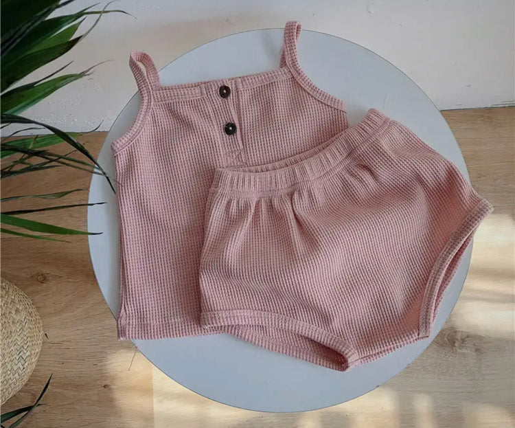 Tank & Bummies Set Hippo Boutique