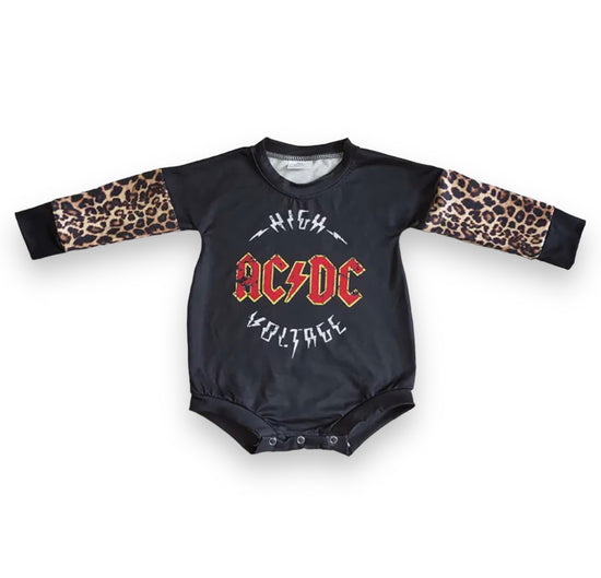 Leopard Band Bubble Rompers Hippo Boutique