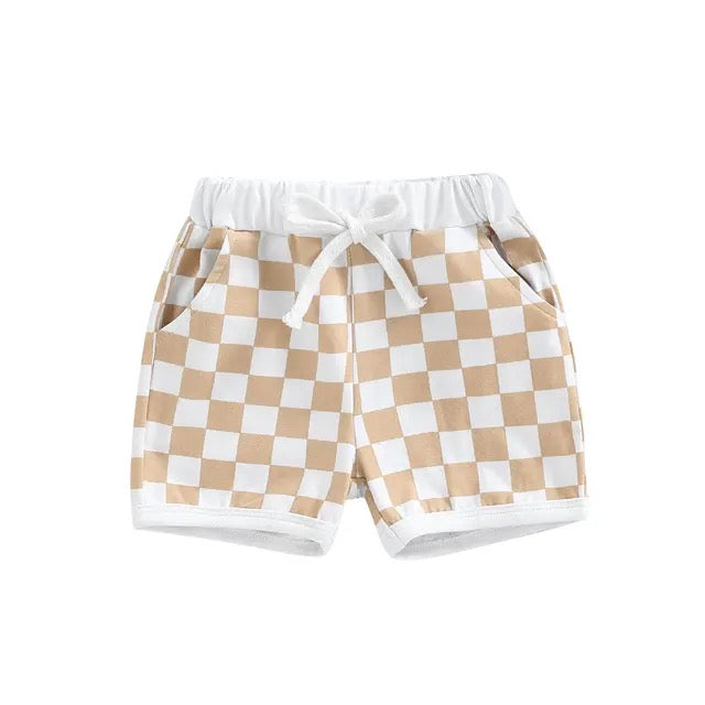 Checkered Shorts Hippo Boutique