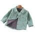 Corduroy Button Up Plaid Jacket Hippo Boutique
