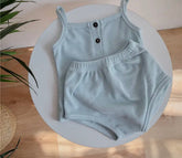 Tank & Bummies Set Hippo Boutique