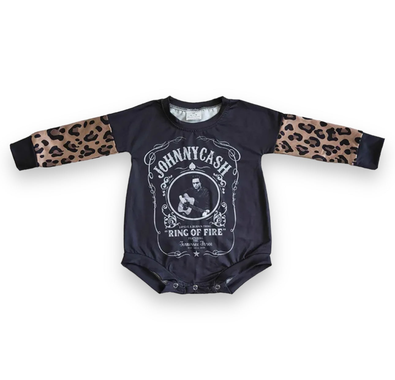 Leopard Band Bubble Rompers Hippo Boutique