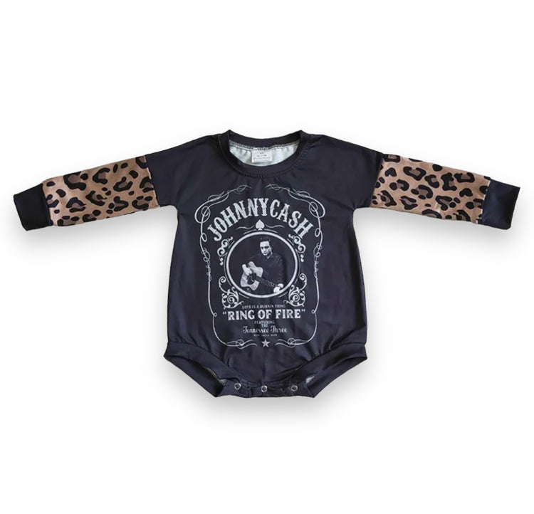 Leopard Band Bubble Rompers Hippo Boutique