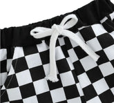 Checkered Shorts Hippo Boutique