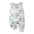 Fish Print Sleeveless Romper Hippo Boutique
