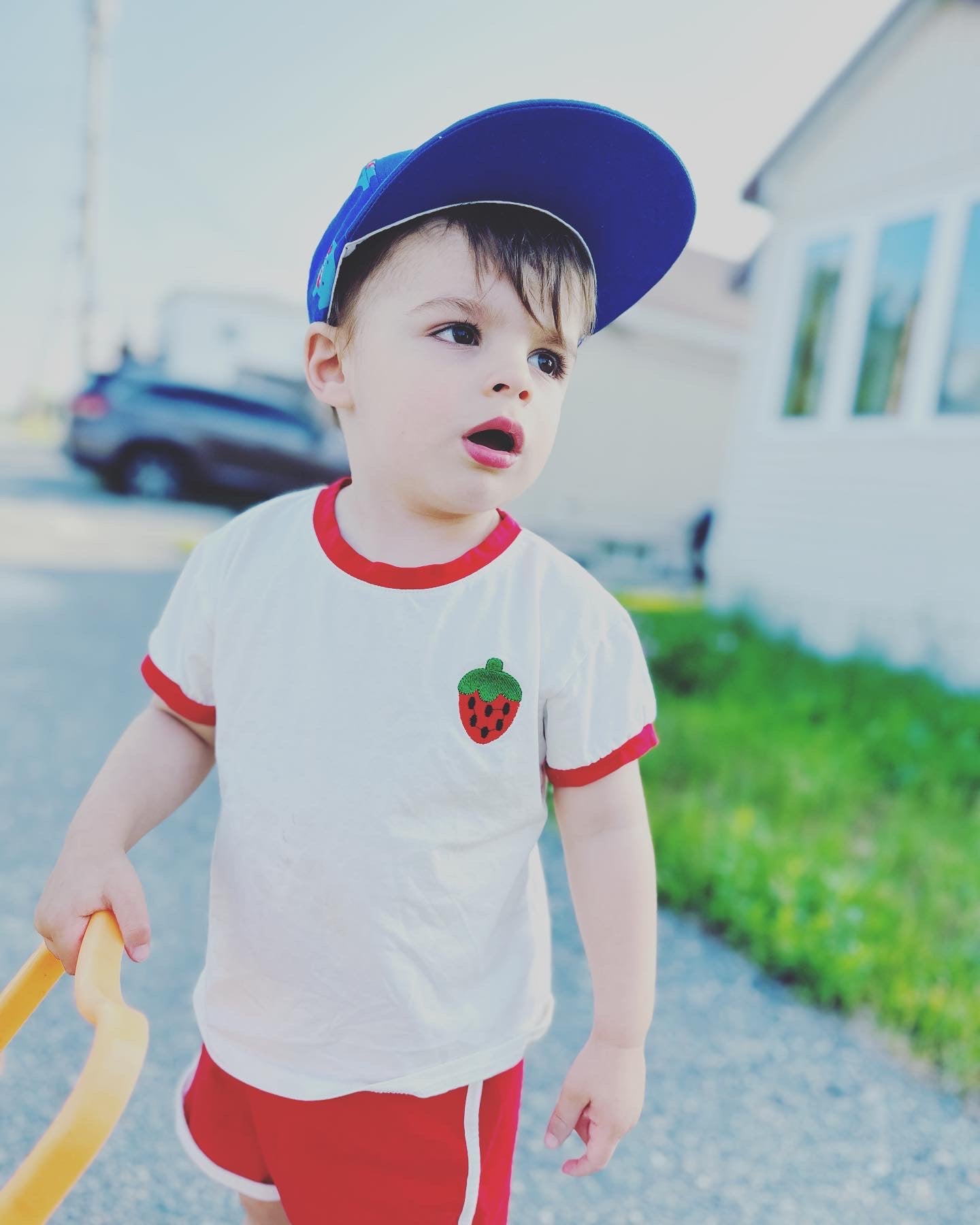 Fruity T-Shirt & Shorts Set Hippo Boutique