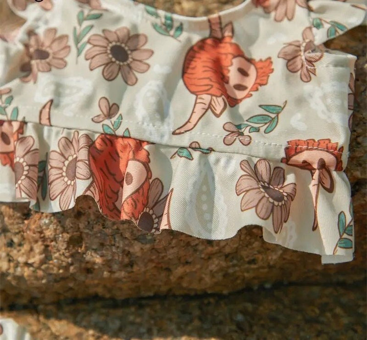 Highland Cow Print Bikini Hippo Boutique