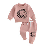 Stay Spooky Halloween Sweatshirt & Pants Set Hippo Boutique
