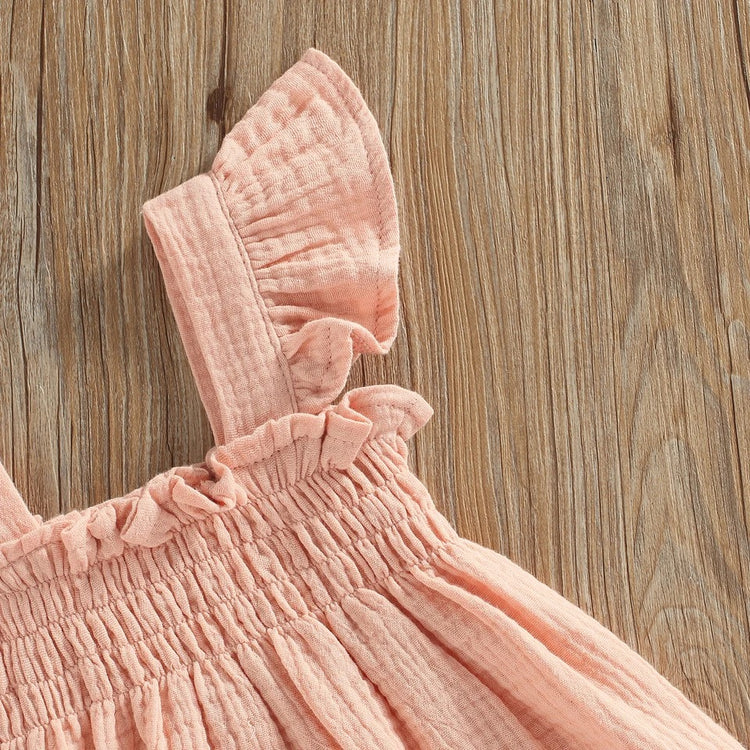 Ruffled Dress Tank Top & Shorts Outfit Hippo Boutique