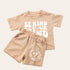Be Kind To Your Mind Smiley T-Shirt & Shorts Set Hippo Boutique