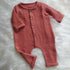 Waffle Cotton Bodysuit Romper Hippo Boutique