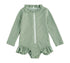 Zip Up Long Sleeve Rash Guards Hippo Boutique