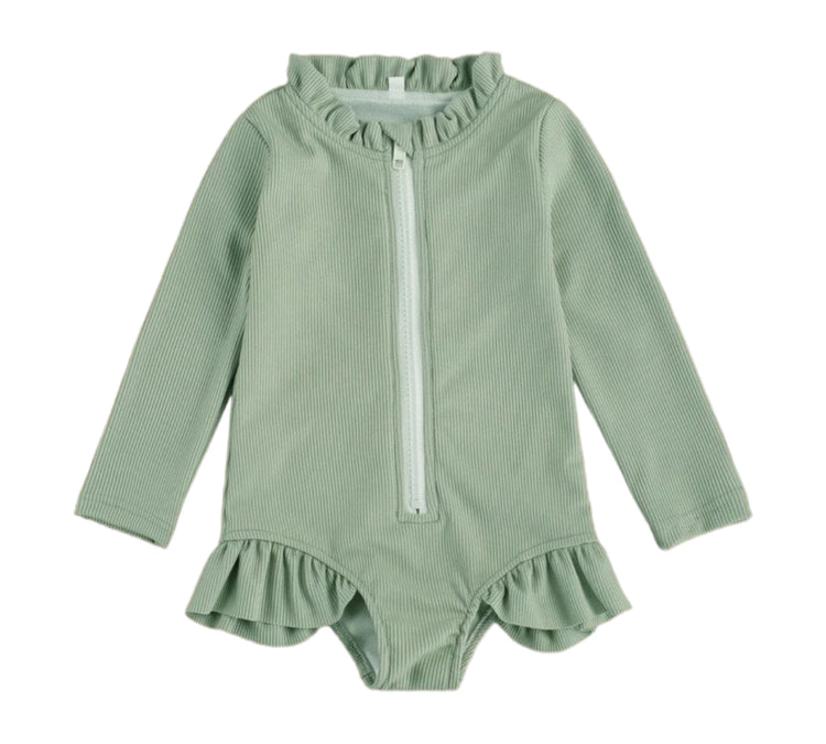Zip Up Long Sleeve Rash Guards Hippo Boutique