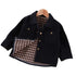 Corduroy Button Up Plaid Jacket Hippo Boutique