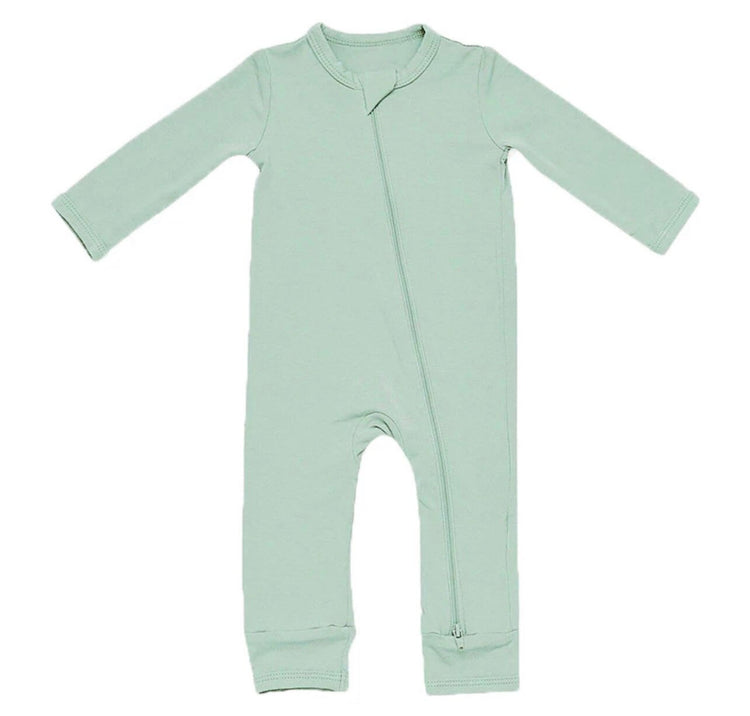 Bamboo Zip Up Bodysuits - Hippo Boutique