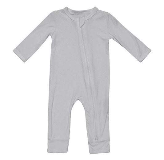 Bamboo Zip Up Bodysuits - Hippo Boutique