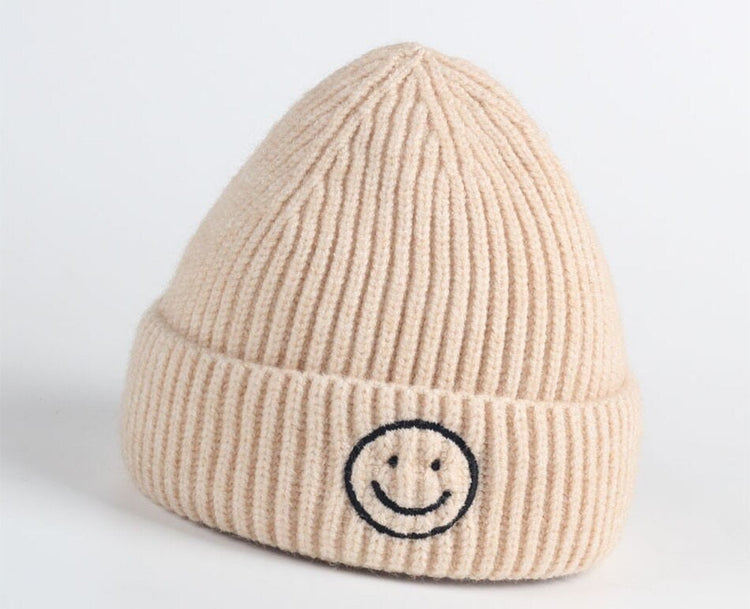 Baby/kids Soft Thick and Warm Pastel Smiley Tuques /beanie hat/winter hat/kids hats/ winter/baby hat/baby clothes/warm beanie/tuque/warm/