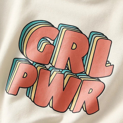 Girl Power Womens Sweatshirt - Hippo Boutique