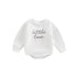 Little Love Sweatshirt Romper - Hippo Boutique