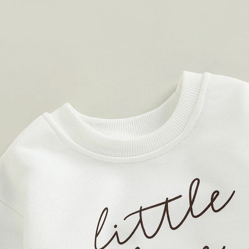 Little Love Sweatshirt Romper - Hippo Boutique