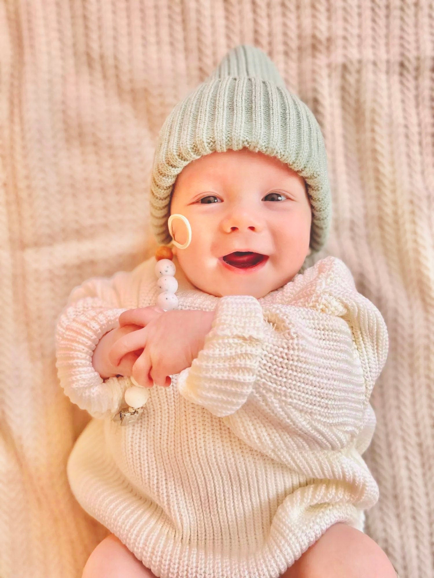 Newborn Oversized Sweater Oversized Cotton Knit Baby And Toddler