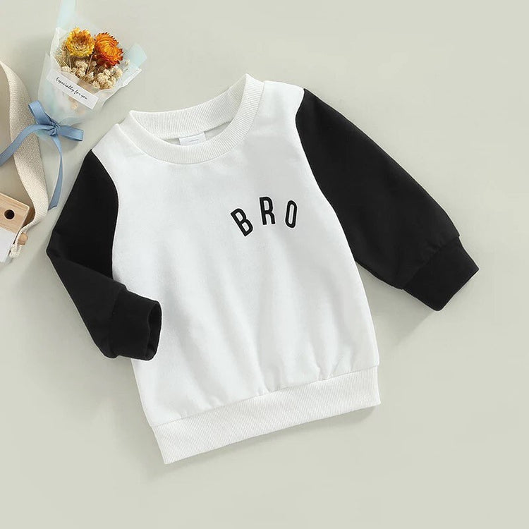 Bro Baby Boy Sweatshirt / baby sweatshirt / brother/baby clothes /baby shirt/toddler clothes/boy clothes/sweater/sibling