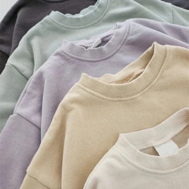 Cotton Sweatshirt Rompers - Hippo Boutique