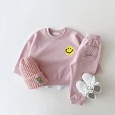 Smile Oversized Sweatshirt Outfit - Hippo Boutique