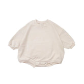 Cotton Sweatshirt Rompers - Hippo Boutique
