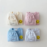 Smile Oversized Sweatshirt Outfit - Hippo Boutique