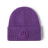 Cashmere Adult Smiley Beanie Winter hat/embroidered/smiley/tuque/hat/winter/gift/beanie/women/men