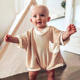 Ribbed T-Shirt Rompers - Hippo Boutique