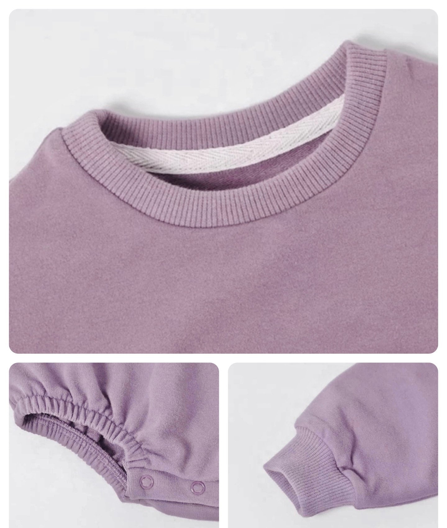 Retro smile Baby Oversized Sweatshirt Romper / bubble / onesie / baby clothes / baby girl / baby gift / outfit / crewneck