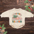 Tis The Season Retro Christmas Baby Oversized Sweatshirt Romper / baby boy / bodysuit / onesie / baby clothes / baby crew / baby girl gift
