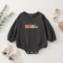 Baby girl mini Oversized Sweatshirt Romper/baby clothes/baby sweatshirt/bubble/baby sweater/baby gift/onesie/baby shower
