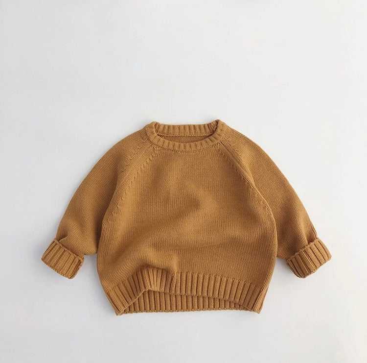 Cotton knit Baby and kids fall sweater/baby sweatshirt/baby gift/baby shower/baby clothes/knit sweater/kids/toddler/crewneck