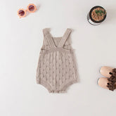Baby knitted Coverall ROMPER Onesie/infant/baby onesie/baby clothes/Summer/bodysuit/baby girl/soft/jumpsuit/baby shower/gift