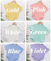 Baby summer spring t-shirt bubble ROMPER jumpsuit/baby girl/onesie/retro/baby boy/baby birthday/baby shower gift/infant/sun
