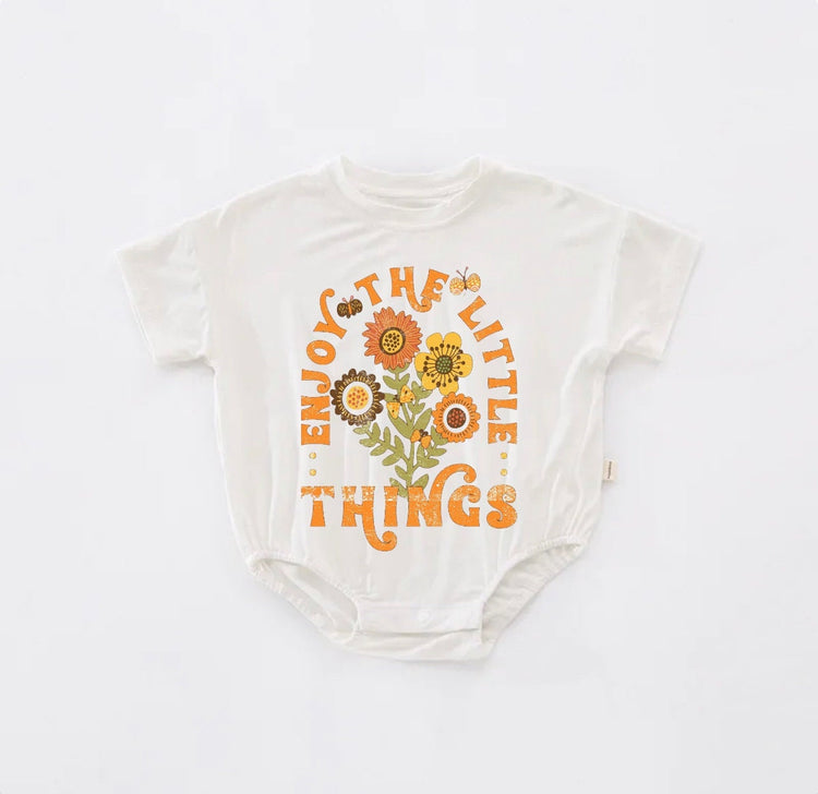 Baby Retro Vintage little things t-shirt bubble ROMPER jumpsuit/baby girl/onesie/infant clothes/baby shirt/romper/baby shower gift/toddler/