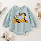Tigger baby Sweatshirt Romper bodysuit / baby clothes / baby boy girl / infant / baby gift / onesie / fall / cartoon / newborn