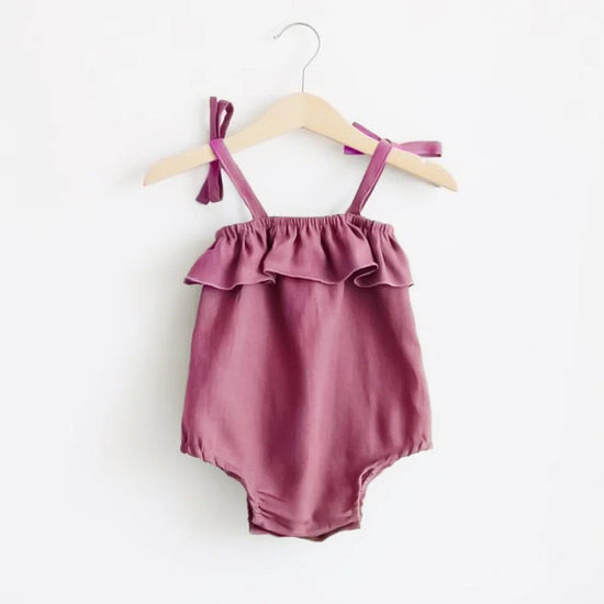 Ruffled Sleeveless Bodysuit - Hippo Boutique