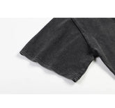 Motivational Back Stone Washed Oversized Tshirts - Hippo Boutique