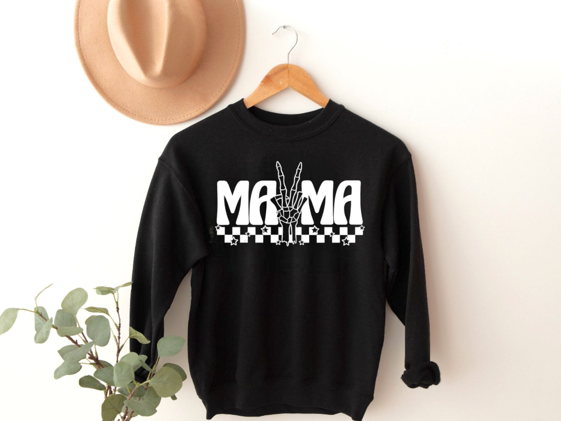 Mama and me matching sweatshirts, baby clothes, women’s clothes, mama, mini, sweater, baby shower, baby girl, baby boy, kids, toddler, retro - Hippo Boutique