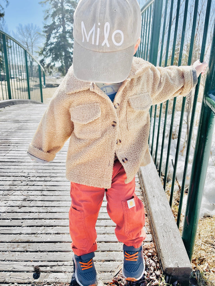 Fuzzy Plaid Jacket - Hippo Boutique